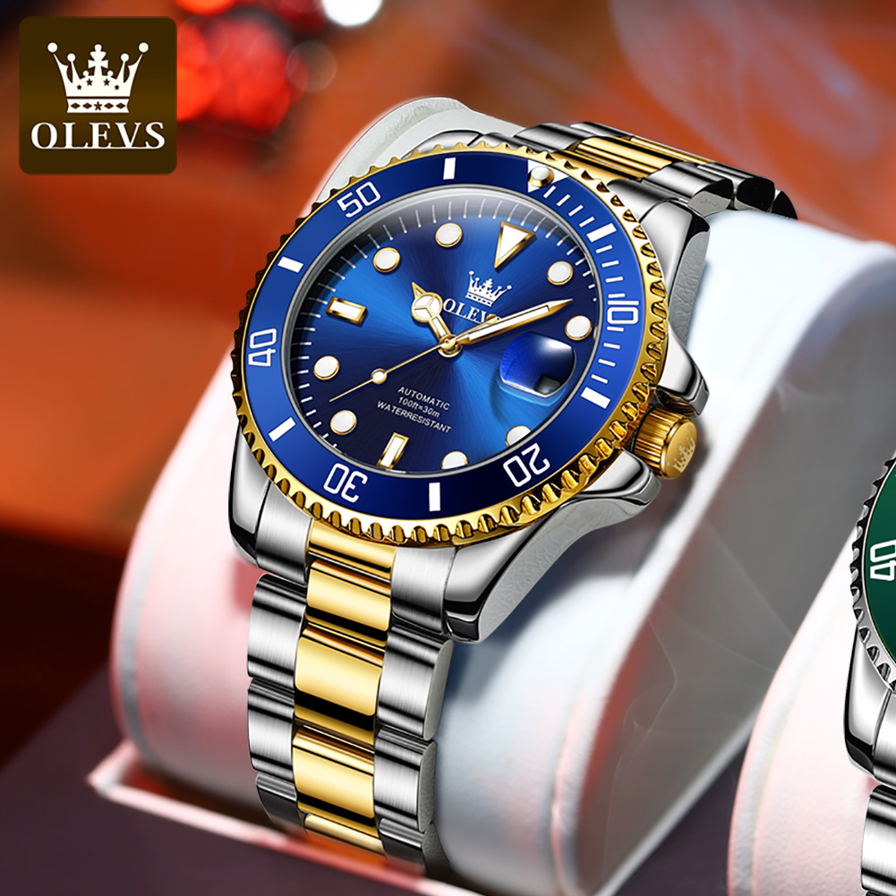 Rolex Watch Datejust - OLEVS 6650 jam tangan klasik pria,