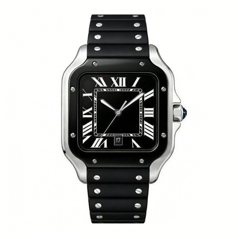 Jam Tangan Kuarsa Pria Mewah B - Cartier Watch Santos ulasan dan harga