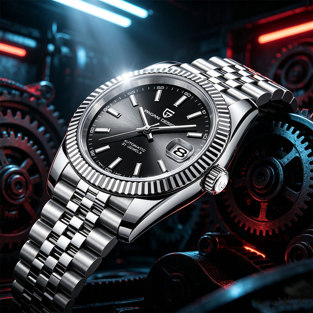 Jam Tangan Mekanis Pria PAGANI - Rolex Watch Datejust ulasan dan harga