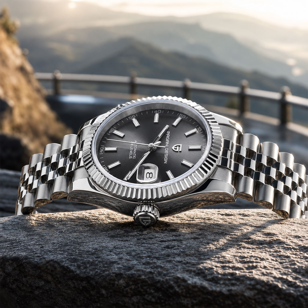 Jam Tangan Mekanis Pria PAGANI - Rolex Watch Datejust ulasan dan harga