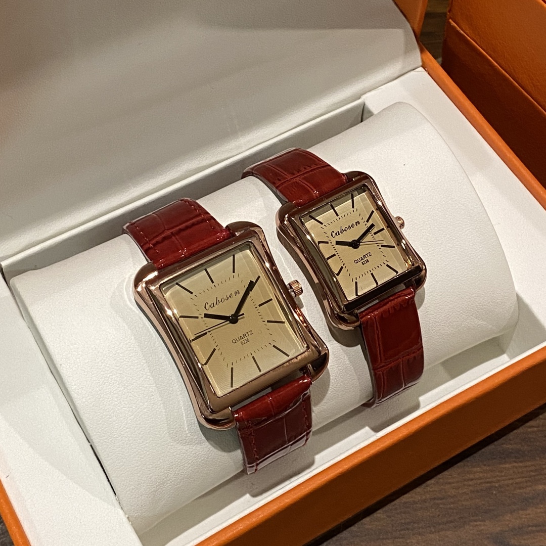 Jam Tangan Pasangan Jam Tangan - Leather Watch Band Men ulasan dan harga