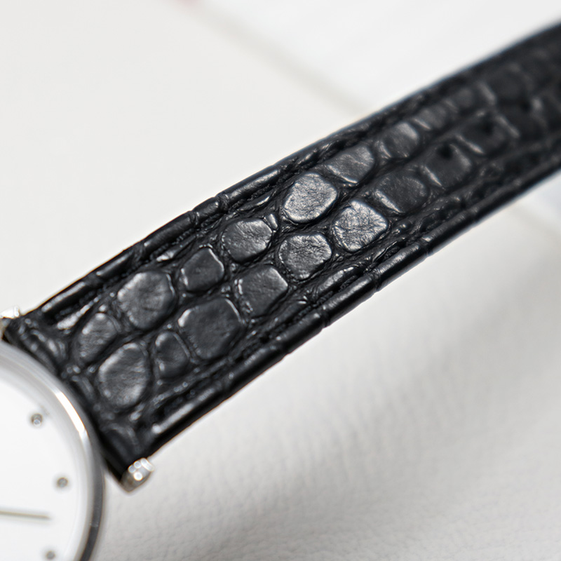 Tali Kulit Asli Buaya Tipis un - Cartier Watch Santos ulasan dan harga