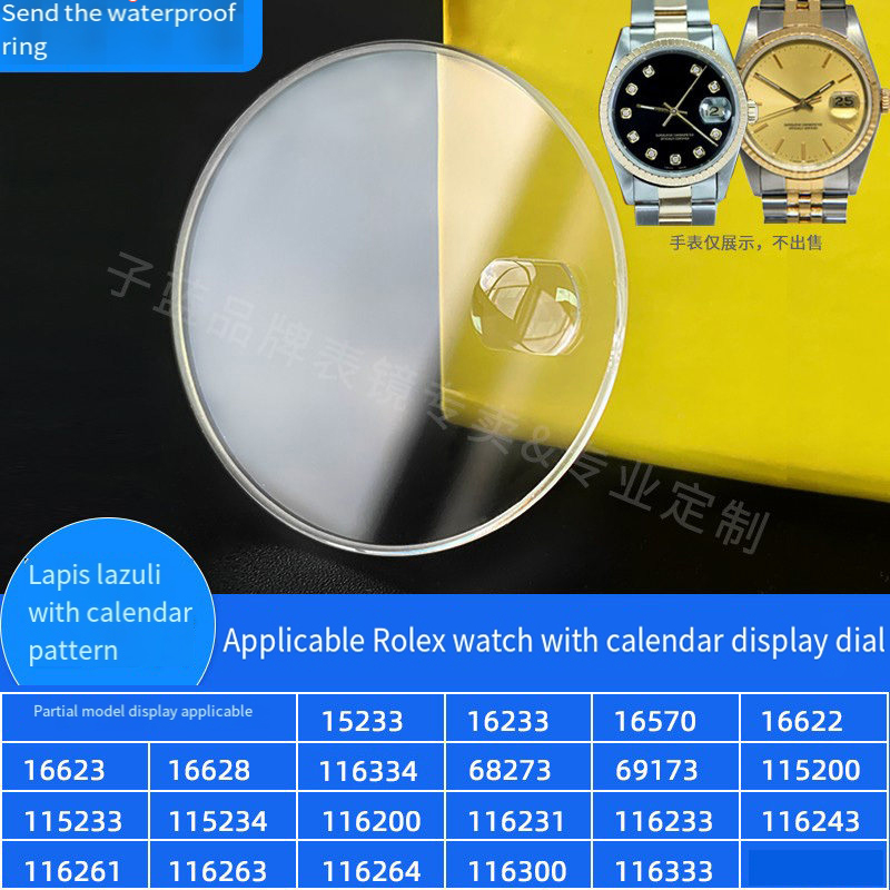 Kristal Jam Tangan Safir untuk - Rolex Watch Datejust ulasan dan harga