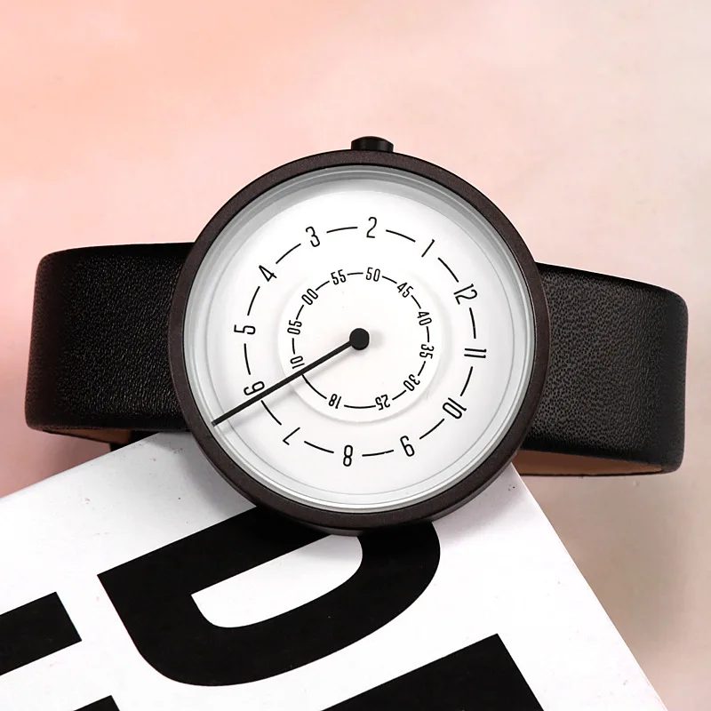 2020 Jam Tangan Kreatif Jam Ta - Leather Watch Band Men ulasan dan harga
